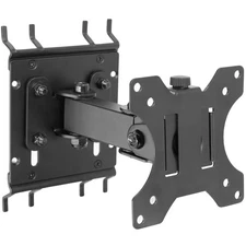 VIVO Single Computer Monitor Pegboard Mount with Arm, Fits up to 32" Screens