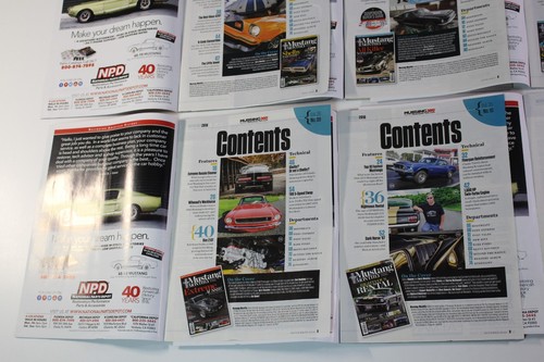 Mustang Monthly Magazine Lot Bundle 2016 Complete Year Set Full 12 Car Issues - Picture 16 of 24