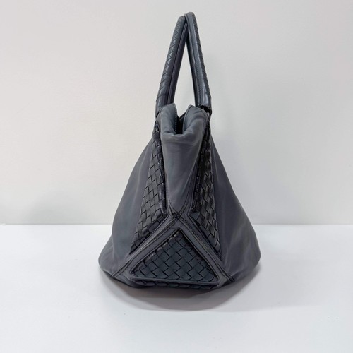 BOTTEGA VENETA Vintage Grey Leather Two Way Bag - Picture 5 of 17