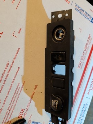 Switch Bezel Panel With Cigarette Lighter For Jeep Cherokee XJ 97-01