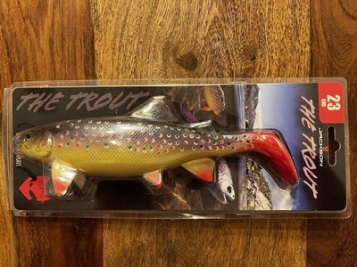 Jackson Brown Trout 23cm Gummifisch Angelköder