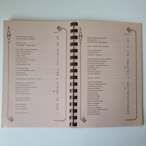 Vintage Cookbook Emmeline & Hessie St Simon's Island 1st ed Comb Anderson - Picture 9 of 11