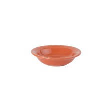 Tuxton China Inc CPD-052 Concentrix 4-1/2 oz. Papaya Ceramic Fruit Dish - 2 Doz