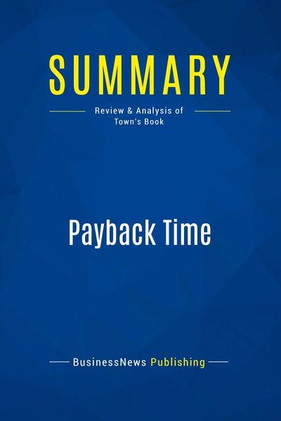 Businessnews Publishing | Summary: Payback Time | Taschenbuch | Englisch (2016)-image