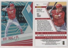 2018 Panini Chronicles Phoenix Aqua Prizm /299 Mike Trout #7