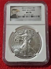 2012 American Silver Eagle ASE Dollar NGC MS 70 FIRST RELEASES            #T2670