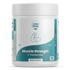 Layer Origin 6'-Sialyllactose 6'-SL HMO for Muscle Strength - 60 Servings