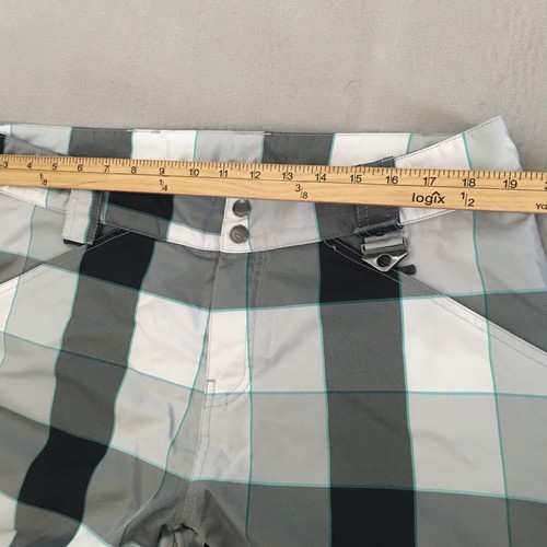 Oakley Schneehose Herren Large grau kariert isoliert Snowboard Ski - Bild 7 von 24