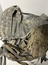 US 3 DAY MOLLE II BACKPACK  Triple Mag Pouch Waist Pack Rucksack Waist Belt