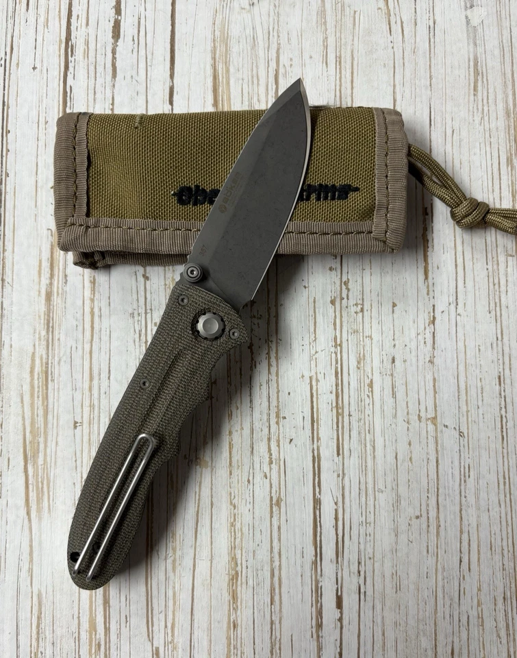 Cuchillos Boker OA-EDW-1 Micarta N690 Solingen Alemania Foto 2 de 4