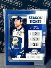 2022 Panini Chronicles - Contenders Optic Chase Elliott #9 Holo Prizm