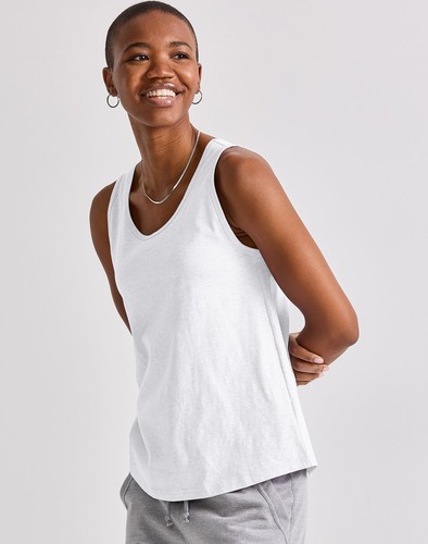 Hanes Tank Top Tri-Blend Women's Originals Lightweight Sleeveless Soft xs-2xl - Picture 4 of 17