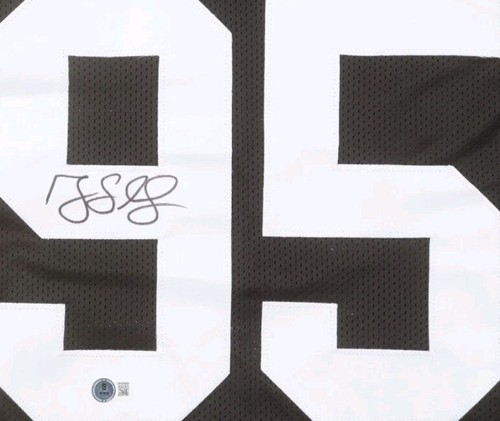 Greg Lloyd Signed Custom Jersey (Beckett)Pittsburgh Steelers - Picture 2 of 4