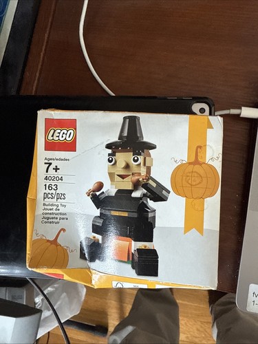 2016 LEGO Thanksgiving Pilgerfest Set 40204 Neu in leicht beschädigter Verpackung