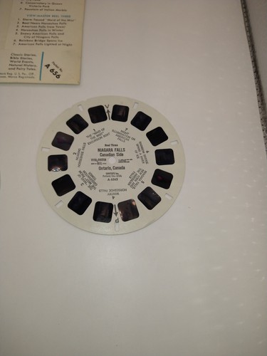 View-Master Niagara Falls Canadian Side 3 reel packet A656 - GE7 - Picture 9 of 10