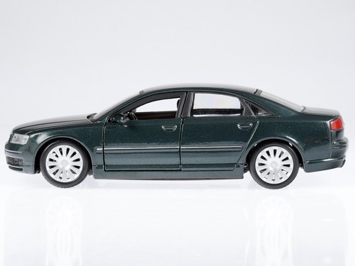 Audi A8 D3 dark green metallic 2004 diecast modelcar 31971 Maisto 1:26 - Picture 4 of 7