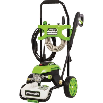 #ad Greenworks 1800 PSI 1.1 GPM Cold Water Corded Electric Pressure Washer 5107302 $180.04
