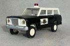 Vintage Tonka Toy Truck Car Hi-Way Patrol Jeep Wagoneer Black & White 1064 1960s