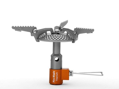 #ad FMS 116T Portable Stove Ultra Light Hiking Stove Titanium Backpacking Stove...