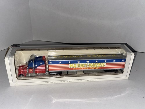 SpecCast MASSEY HARRIS Freightliner Classic XL Semi 1/64 Tractor Trailer Rare - Picture 2 of 12