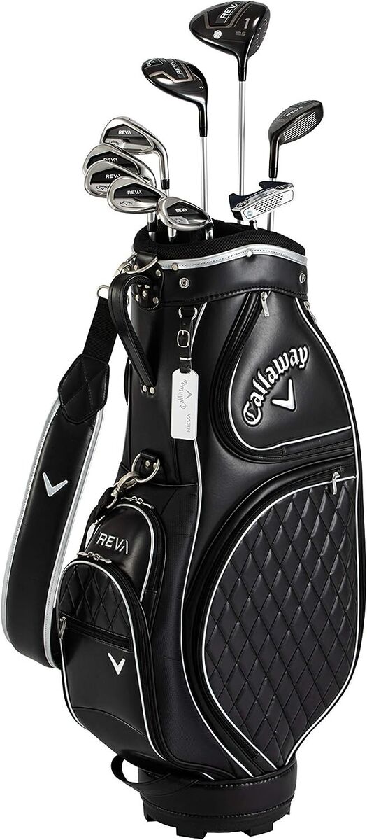 Callaway Womens Reva 9 Piece Golf Set black official product Callaway Womens Reva 9 Piece Golf Set black official product