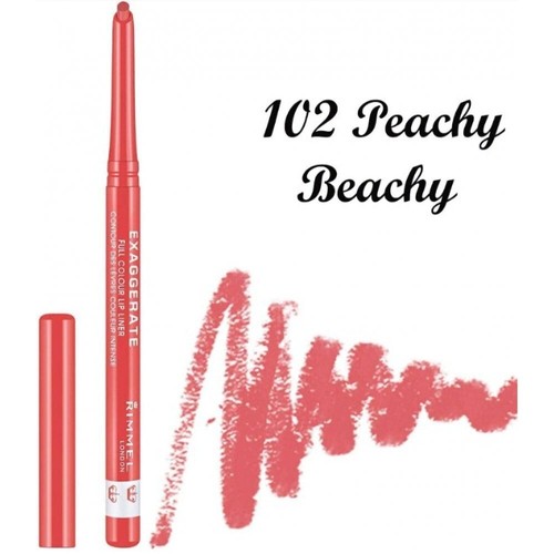Delineador de labios de color con acabado exagerado/durable Rimmel - Elige tu tono - Imagen 3 de 6