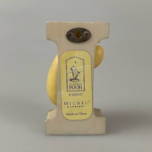 Disney Classic Pooh Letter I Is For Ice Cream Nursery Decoration Figurine - Picture 4 of 5