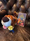 Disney Store Toby 17" Large Stuffed Plush The Great Mouse Detective Rare & Vhs