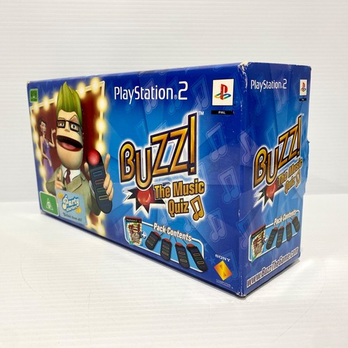 Buzz The Music Quiz + Buzzer & Box - PS2 - Tested & Working - Free Postage - Picture 5 of 11