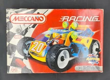 Vintage 00s MECCANO Racing set box brand new 75 pieces 3 models