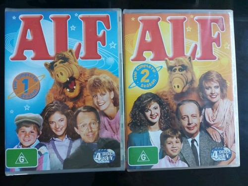 Alf Season 1 & 2 DVD R4 Brand New And Sealed Rare AUS Release Free Tracked Post