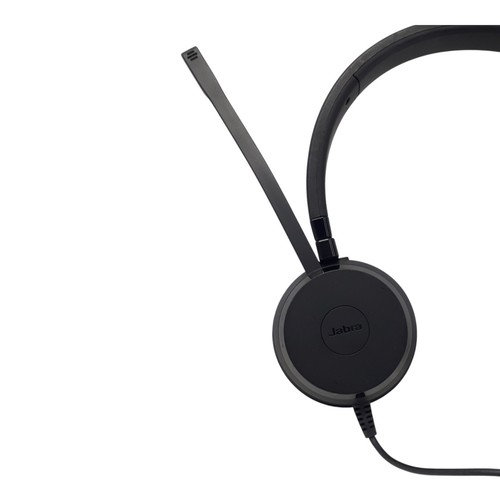 Jabra Evolve 20 HSC016 Dual Wired Headset W/ non detach USB Adapter Lot 10 E5687 - Zdjęcie 2 z 8