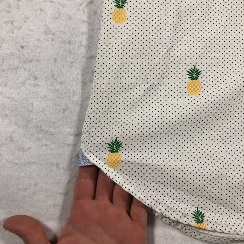Cactus Man Herren Hemd Gr. XL Ananas Slim-Fit Knopfleiste Kurzarm Kragen - Bild 4 von 13