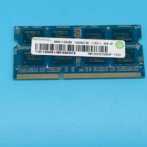 Lenovo B570 4GB 2Rx8 Laptop Memory RAM PC3-10600S 1333MHz RMT3020EC58E9F-1333 - Picture 2 of 2