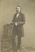 Portrait of MAN circa 1865 by CHERI ROUSSEAU in SAINT-ETIENNE