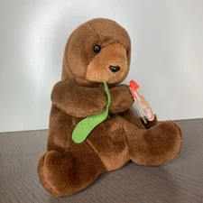 TY BEANIE BABY Seaweed 1995 Style 4080 PVC Pellets