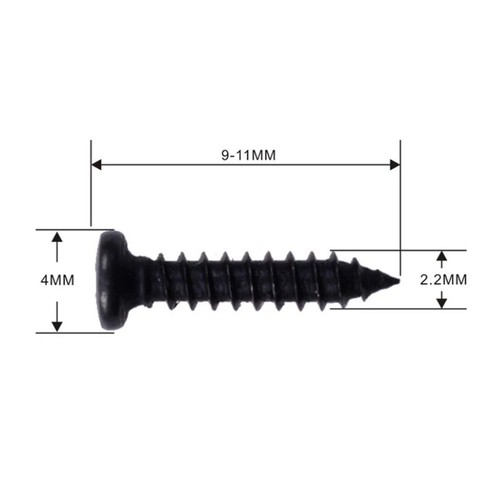 Guitar tuner peg Screws for Strat®* or Tele®* guitar x 12 pieces fablogix® UK - Picture 3 of 21