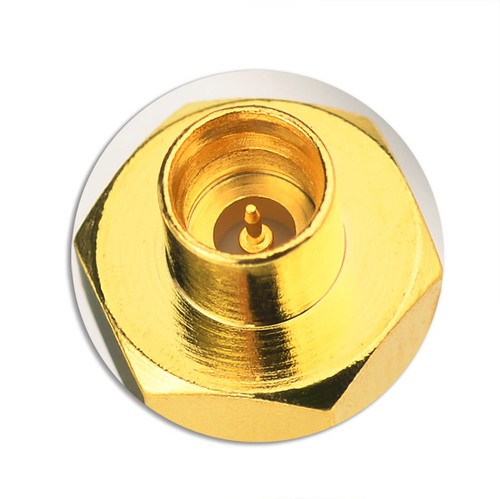 RF Adapter SMP Plug Male to SMA Male 50Ω Coaxial Connector Straight Gold-plated - Picture 4 of 4