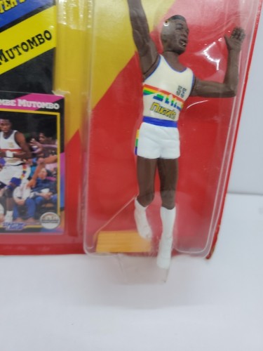 Dikembe Mutombo Denver Nuggets 1992 Starting Lineup Poster and Card Box 91 - Picture 3 of 15