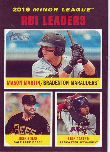 2020 Topps Heritage Minors Baseball Pick Your Cards! Complete Your Set! - Picture 166 of 184