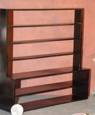 Dollhouse Miniature Store Shelf Unit Black 1:12 inch scale N59 Dollys Gallery