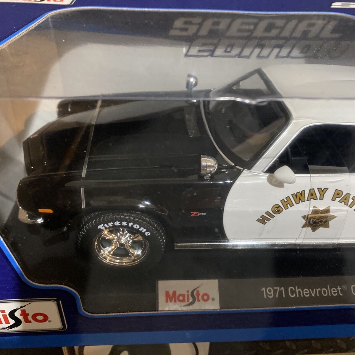1971 CHP Chevrolet Camaro - Maisto 1:18 Special Edition 1971 CHP Chevrolet Camaro - Maisto 1:18 Special Edition
