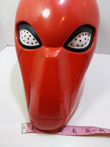 Xcoser Red Hood Helmet Cosplay Mask Replica Hero Superhero - Picture 16 of 17