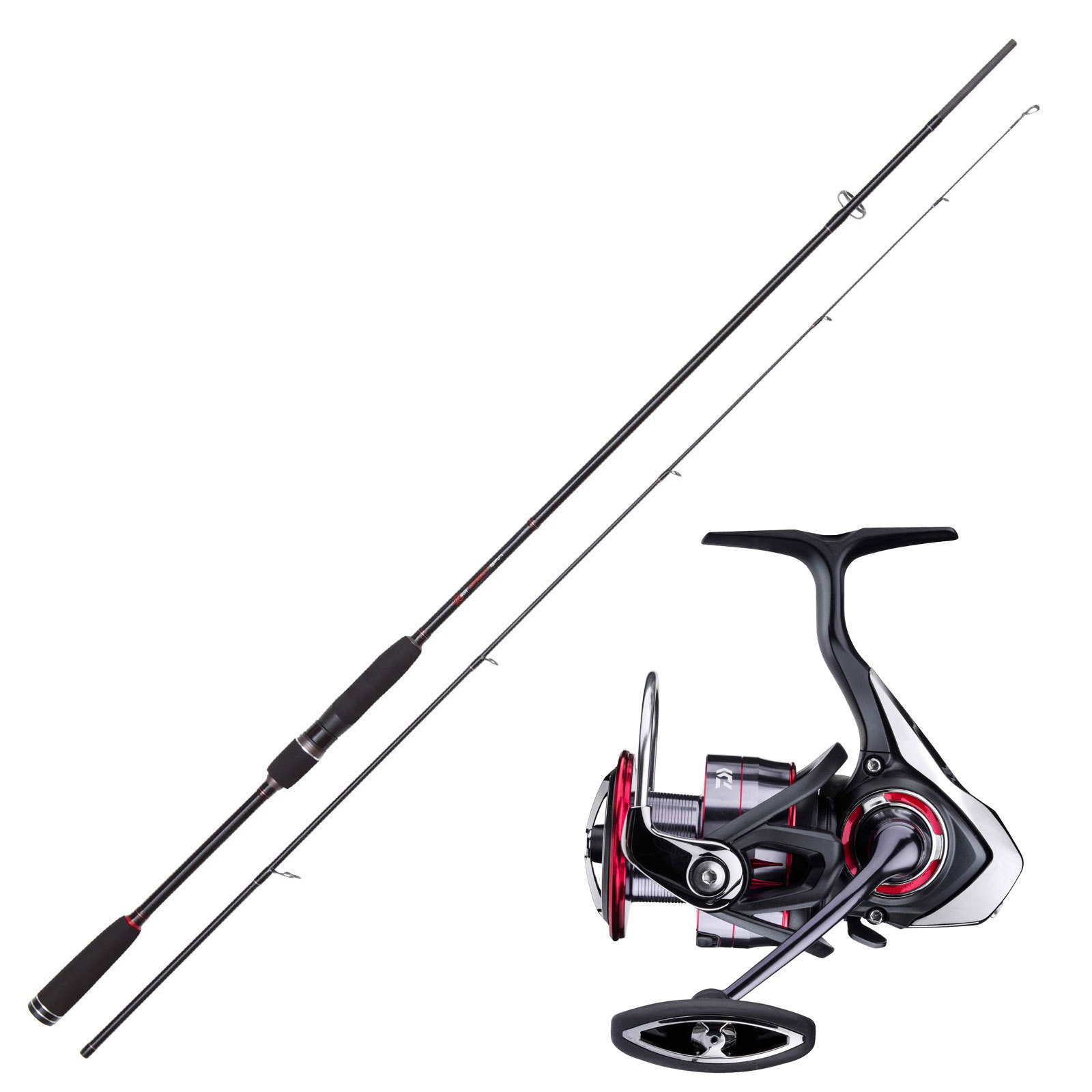 Angelset Spinn-Angeln Jackson Rute 2,70m 21-57g mit Daiwa Rolle Profi Combo 9 Angelset Spinn-Angeln Jackson Rute 2,70m 21-57g mit Daiwa Rolle Profi Combo 9