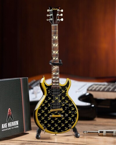 Zacky Vengeance - Zacky Vengeance Avenged Sevenfold Gold Schecter Blade Mini Gui - Picture 1 of 4