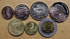 COCOS (KEELING) ISLANDS - SET OF 7 COINS 5 CENTS - 5 DOLLARS 2004