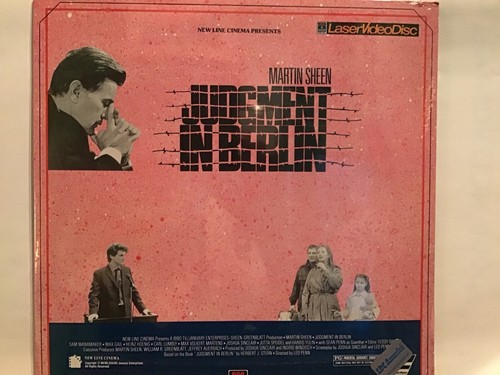 JUDGEMENT IN BERLIN * MARTIN SHEEN AT HIS BEST!  LASERDISC * NEW  * SEALED - Picture 1 of 3