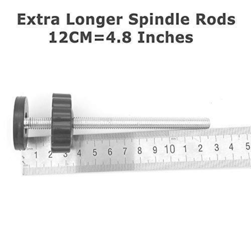 4 Pack 8MM Baby Gate Threaded Spindle Rod, Replacement Hardware Parts Kit for Pe - Picture 4 of 9