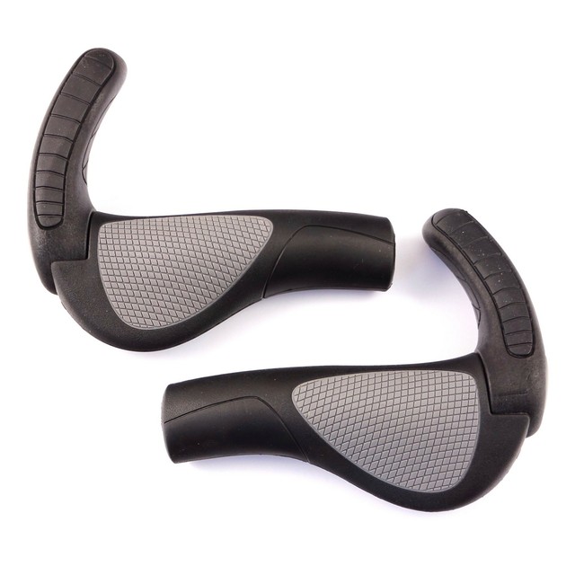 New Ergon GP2-L Large GripShift Grips Black//Grey