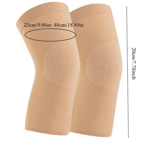 Leg Warmers High Kneecap Elastic Long Knee Pads Knee Sleeve Knee Protectors " - Picture 3 of 14